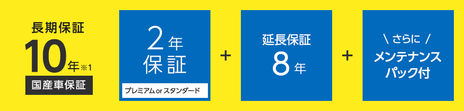 長期保証10年