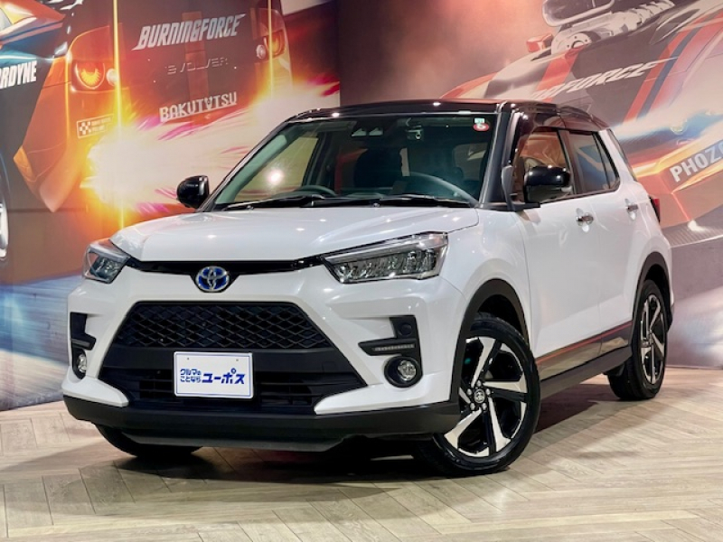 トヨタ ライズ ハイブリッドZ OP10年保証対象車 純正ディスプレイ