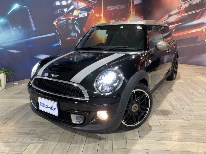 Mini ミニ ミニクラブマン クーパーsクラブマン 6速mt 社外メモリーナビ ツートンカラー 中古車 情報 ユーポス 那覇新都心店