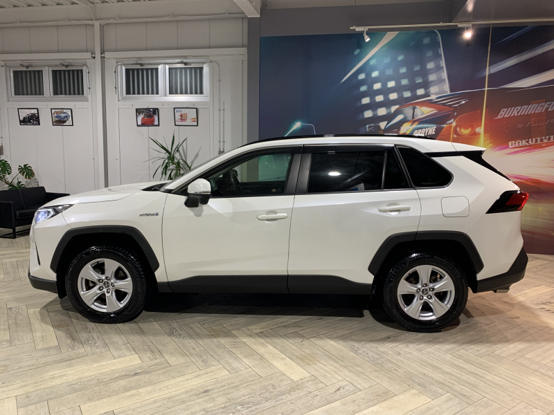 トヨタ RAV4 ハイブリッドX OP10年保証対象車 純正SDナビ プリ